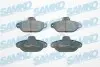 Тормозные колодки, дисковый тормоз.) SAMKO (5SP1191) изображение 1