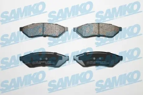 Тормозные колодки, дисковый тормоз.) SAMKO 5SP1198