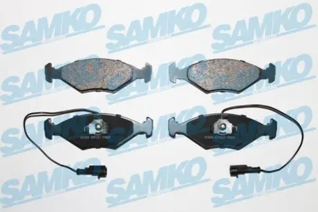 Тормозные колодки, дисковый тормоз.) SAMKO 5SP1203