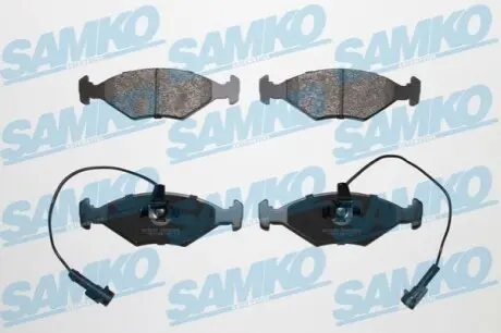 Тормозные колодки, дисковый тормоз.) SAMKO 5SP1204