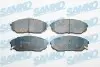 Тормозные колодки, дисковый тормоз.) SAMKO (5SP1207) изображение 1