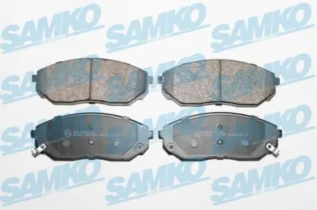 Тормозные колодки, дисковый тормоз.) SAMKO 5SP1207