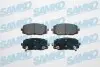 Колодки гальмівні (передні) Hyundai I10 08-/Kia Picanto 04 SAMKO (5SP1220) зображення 1