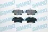 Тормозные колодки, дисковый тормоз.) SAMKO (5SP1224) изображение 1