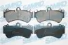Колодки гальмівні (передні) Porsche Cayenne/VW Touareg 02-10 (Brembo) (190x99,1) SAMKO (5SP1226) зображення 1