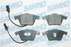 Колодки гальмівні (передні) Audi A6 97-05 (+датчики) SAMKO (5SP1230) зображення 1