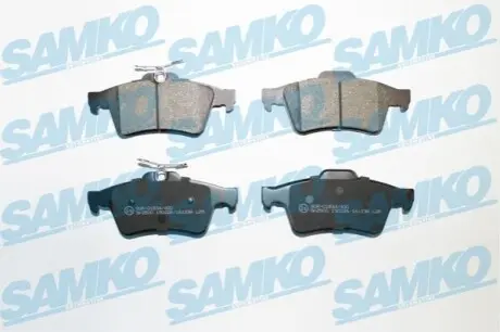 Тормозные колодки, дисковый тормоз.) SAMKO 5SP1236