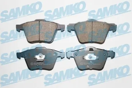 Комплект дисковых тормозных колодок. XC 90 SAMKO 5SP1237