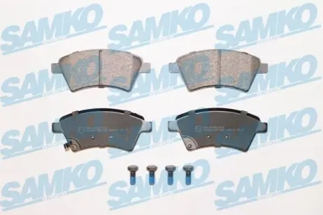 Колодки гальмівні (передні) Fiat Sedici/Suzuki SX4 06 SAMKO 5SP1245