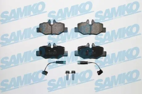 Комплект дисковых тормозных колодок. VITO VIVANO SAMKO 5SP1246
