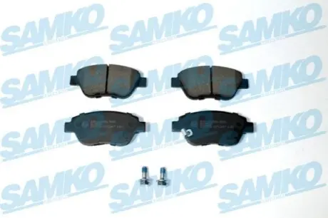 Колодки гальмівні (передні) Opel Corsa D 06-14 SAMKO 5SP1247