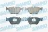 Тормозные колодки, дисковый тормоз.) SAMKO (5SP1251) изображение 1