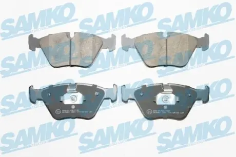 Колодки гальмівні (передні) BMW 3 (E46) 99-07/X3 (E83) 03-11/Z4 (E85/E86) 06-08 (Ate) SAMKO 5SP1251