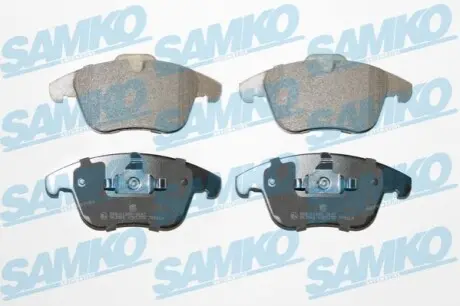 Колодки гальмівні (передні) Land Rover Freelander/Ford Mondeo IV 1.8-2.5 07 SAMKO 5SP1255