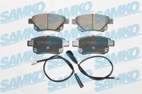 Тормозные колодки, дисковый тормоз.) SAMKO 5SP1261
