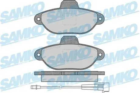 Тормозные колодки, дисковый тормоз.) SAMKO 5SP1262