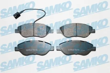 Тормозные колодки, дисковый тормоз.) SAMKO 5SP1267