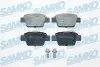 Тормозные колодки, дисковый тормоз.) SAMKO (5SP1269) изображение 1