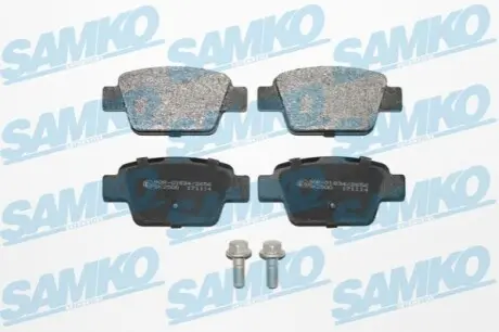 Гальмівні колодки, дискове гальмо (набір) SAMKO 5SP1269