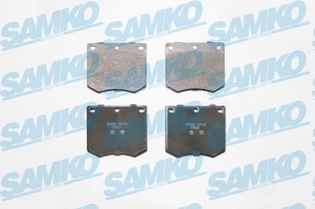 Тормозные колодки, дисковый тормоз.) SAMKO 5SP126 (фото 1)