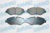 Тормозные колодки, дисковый тормоз.) SAMKO (5SP1275) изображение 1