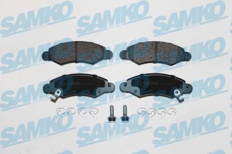 Тормозные колодки, дисковый тормоз.) SAMKO 5SP1280 (фото 1)