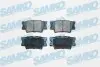 Тормозные колодки, дисковый тормоз.) SAMKO (5SP1281) изображение 1