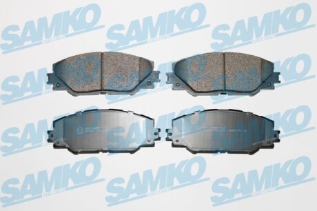 Тормозные колодки, дисковый тормоз.) SAMKO 5SP1282