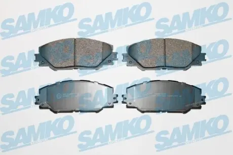 Тормозные колодки, дисковый тормоз.) SAMKO 5SP1282