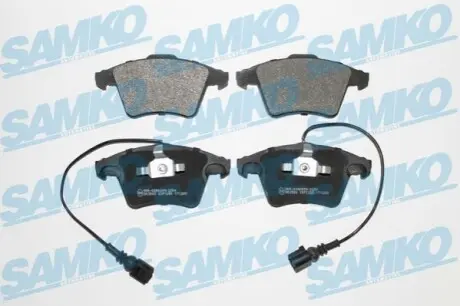 Колодки гальмівні (передні) VW Touareg 2.5TDI 03-10 SAMKO 5SP1285