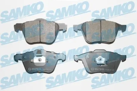 Колодки гальмівні (передні) Volvo S60 00-10/V70 01-08/S80 01-06/XC90 02-14 SAMKO 5SP1286