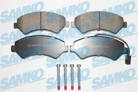 Тормозные колодки передние (1.7t) 06- SAMKO 5SP1288