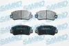 Тормозные колодки, дисковый тормоз.) SAMKO (5SP128) изображение 1