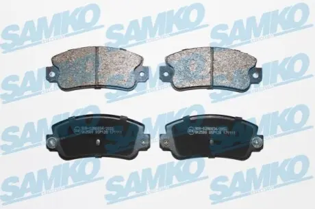 Гальмівні колодки, дискове гальмо (набір) SAMKO 5SP128