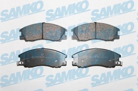 Гальмівні колодки, дискове гальмо (набір) SAMKO 5SP1291