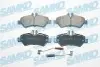 Тормозные колодки, дисковый тормоз.) SAMKO (5SP1293) изображение 1