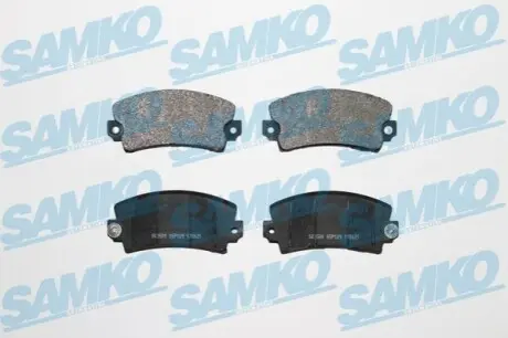 Тормозные колодки, дисковый тормоз.) SAMKO 5SP129