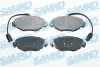Тормозные колодки, дисковый тормоз.) SAMKO (5SP1302) изображение 1