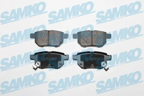 Колодки гальмівні (задні) Toyota Corolla/Auris 06-14/IQ/Urban Cruiser 09-15/Prius 12-/Yaris 05 SAMKO 5SP1312