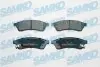 Тормозные колодки, дисковый тормоз.) SAMKO (5SP1320) изображение 1