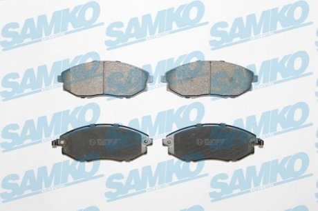 Тормозные колодки, дисковый тормоз.) SAMKO 5SP1321 (фото 1)
