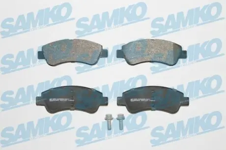 Гальмівні колодки, дискове гальмо (набір) SAMKO 5SP1327