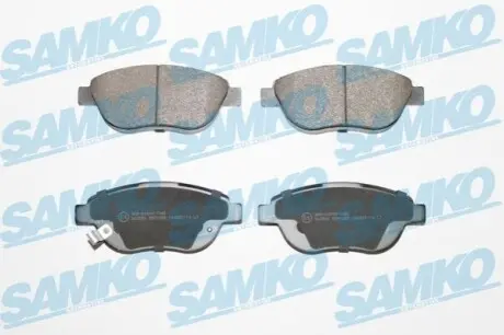 Колодки гальмівні (передні) Fiat 500L/Opel Corsa D 06- (Bosch) (з датчиками) SAMKO 5SP1328
