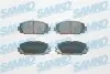 Тормозные колодки перед. Toyota Yaris 1.0 VVT-i,1.3 VVT-i,D-4D SAMKO (5SP1333) изображение 1