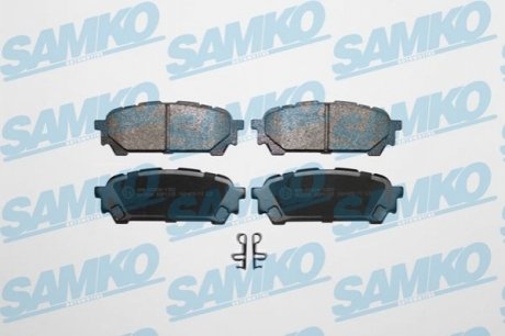 Тормозные колодки, дисковый тормоз.) SAMKO 5SP1335 (фото 1)
