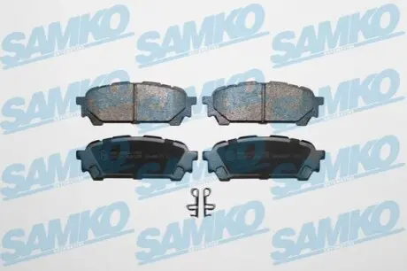 Гальмівні колодки, дискове гальмо (набір) SAMKO 5SP1335