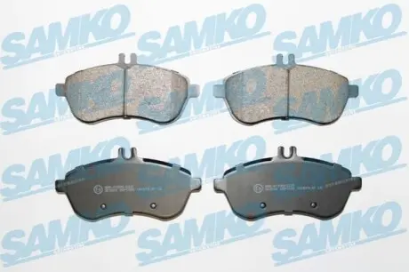 Комплект дисковых тормозных колодок. MERCEDES C-KLASA SAMKO 5SP1340