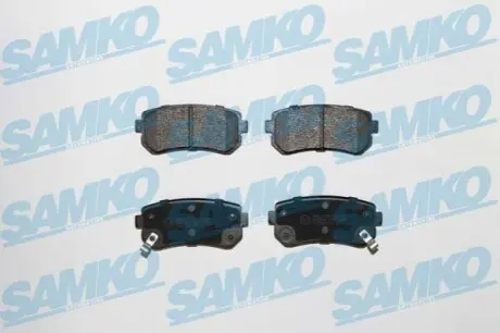 Колодки гальмівні (задні) Hyundai Accent/I20/I30/Ix35/Sonata/Kia Ceed/Rio/Sportage 1.2-3.3 05 SAMKO 5SP1344