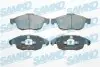 Тормозные колодки, дисковые.) SAMKO (5SP1351) изображение 1