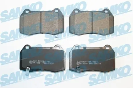 Тормозные колодки, дисковый тормоз.) SAMKO 5SP1358